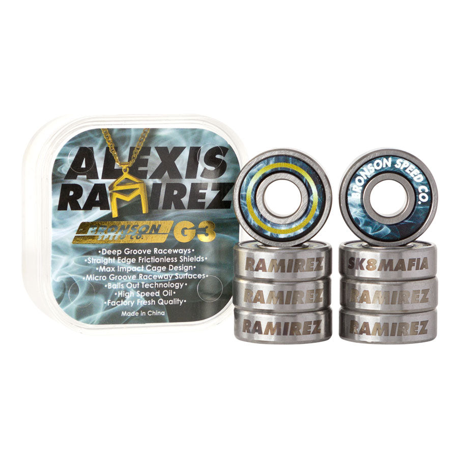 BRONSON SPEED CO. G3 ALEXIS RAMIREZ PRO BEARINGS 8 PK