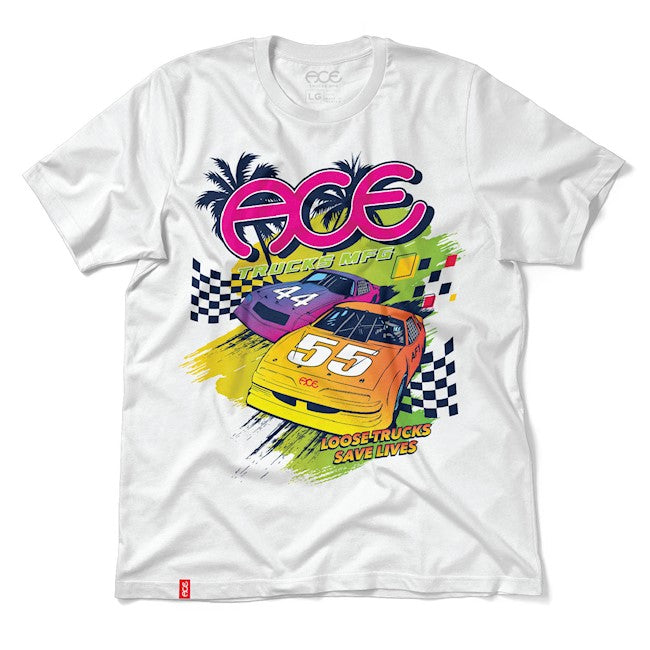 ACE DAYTONA SS TEE - WHITE