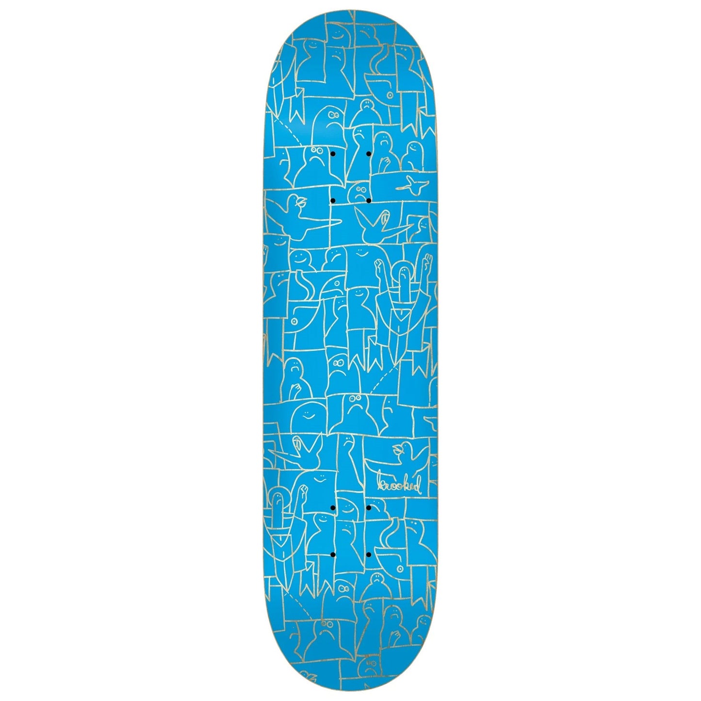 KROOKED TEAM FLOCK PP DECK 8.25