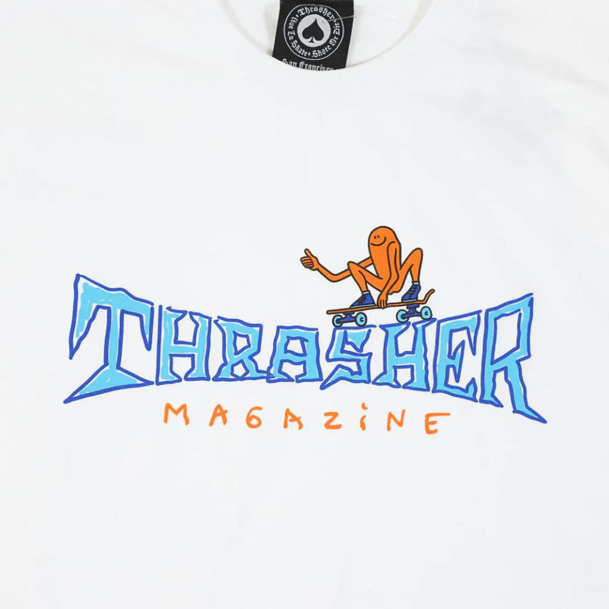 THRASHER GONZ THUMBS UP WHITE SS