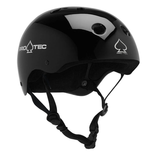 PRO TEC OLD SCHOOL HELMET GLOSS BLACK M