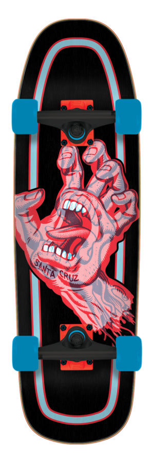 Decoder Hand 9.51in x 32.26in Shaped Cruzer Cruzer Santa Cruz