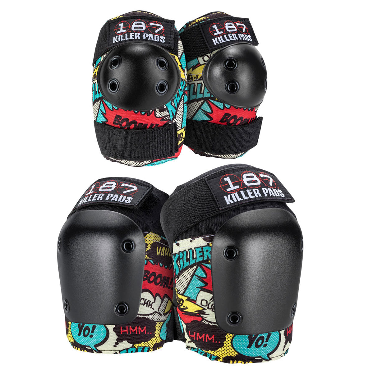 187 KILLER PADS COMBO PACK COMIC KNEE/ELBOW L/XL