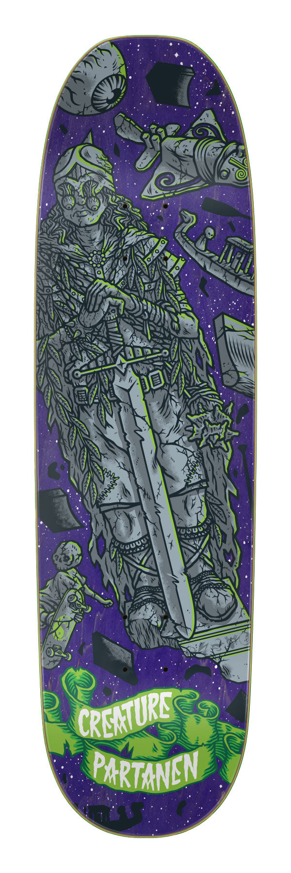 Partanen Space Hesh 8.8in x 32.2in Creature Decks