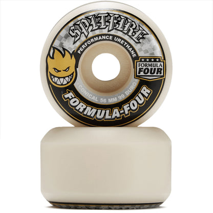 Spitfire Formula Four Conical 56MM Wheels (Set of 4)