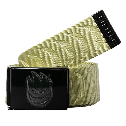 SPITFIRE BIGHEAD CRESCENT JACQUARD BELT TAN