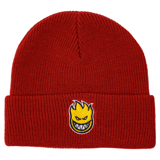 Spitfire Bighead Fill Cuff Beanie Dark Red/Gold