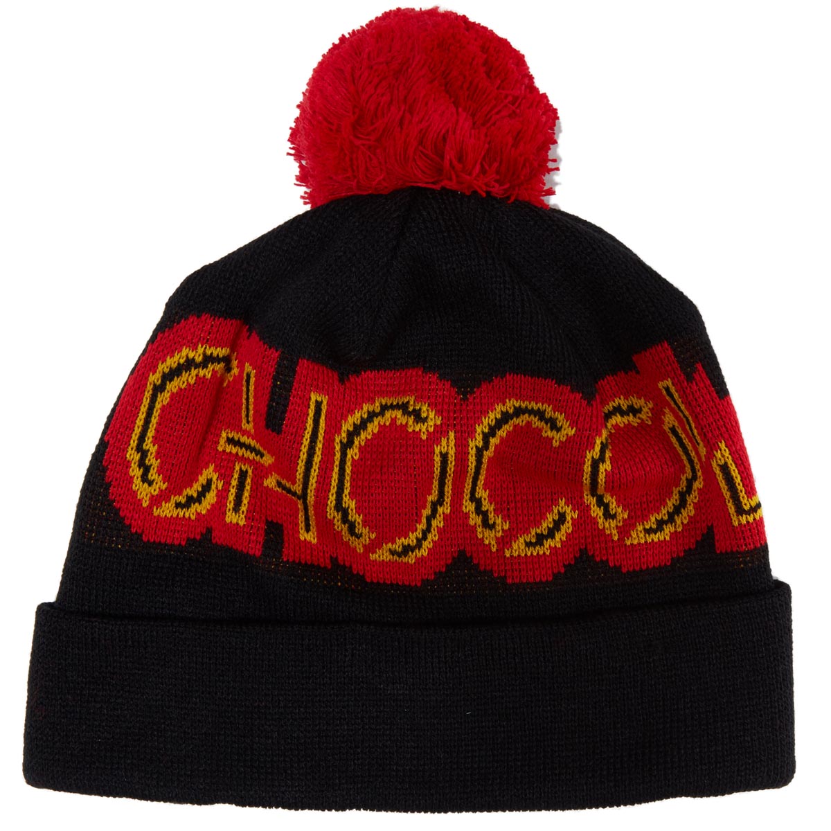 CHOCOLATE PARLIAMENT POM POM BEANIE BLACK