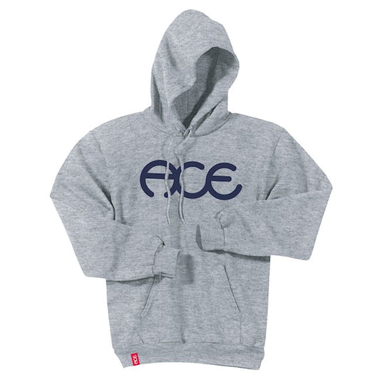 Ace Rings Hoodie - Grey / Blue Print