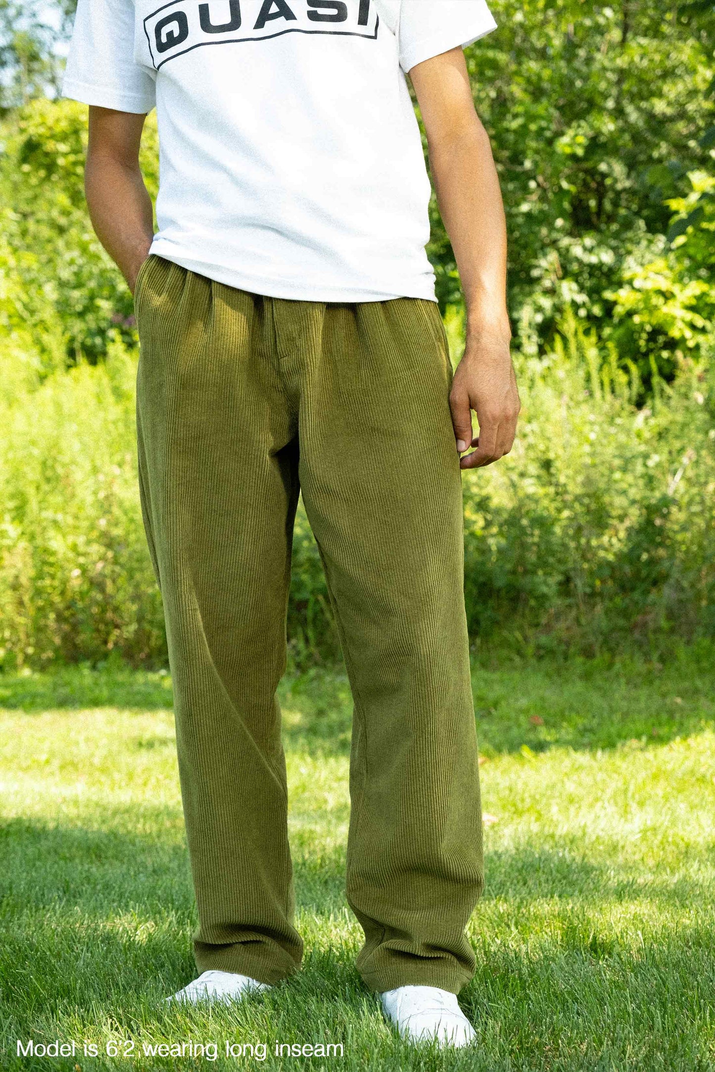 Quasi Elliott Trouser Pant [Pea]