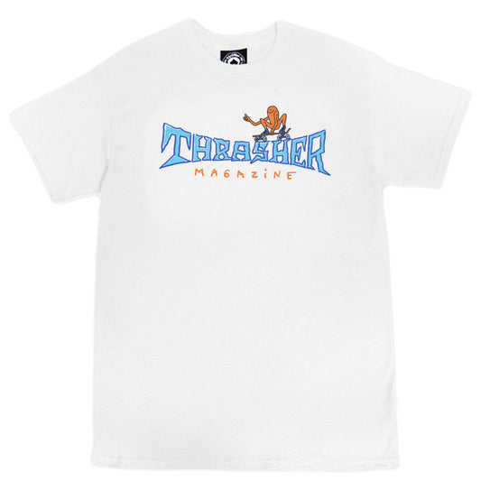 THRASHER GONZ THUMBS UP WHITE SS