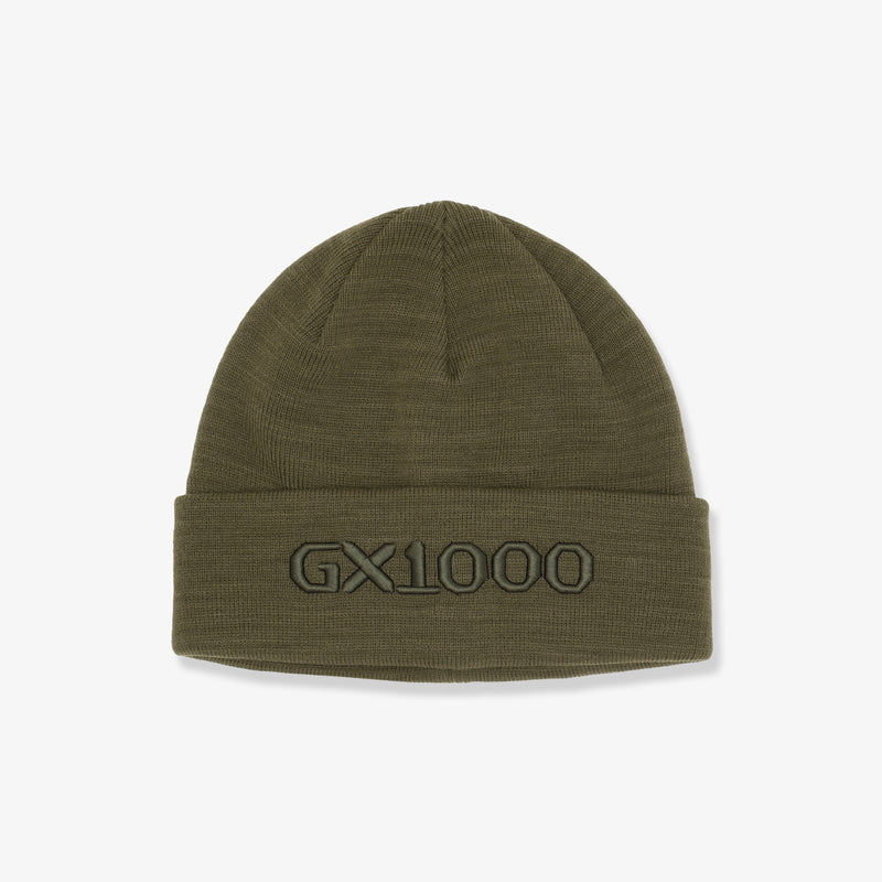 GX1000 OG LOGO BEANIE OLIVE