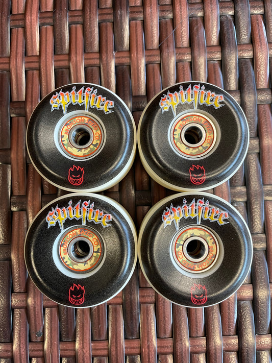 Spitfire 52MM Wheels X Bronson G3 Bearings Bundle