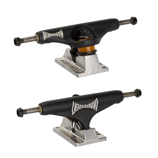 Independent Stage 11 Pro Mason Silva Black Silver Standard Trucks