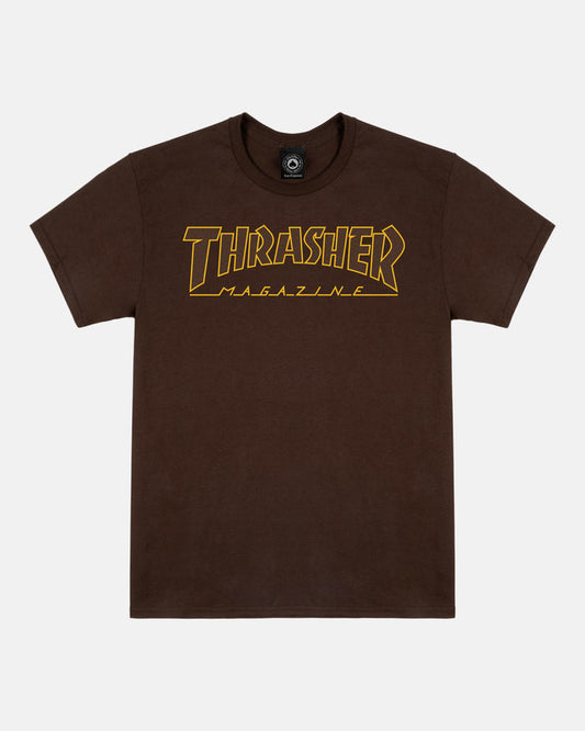 THRASHER OUTLINED DARK CHOCOLATE SS