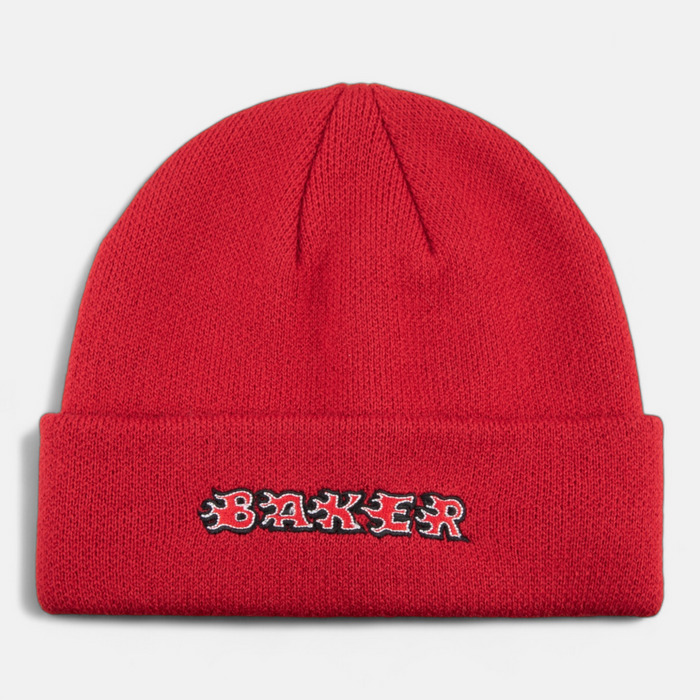 Baker Flames Beanie Red