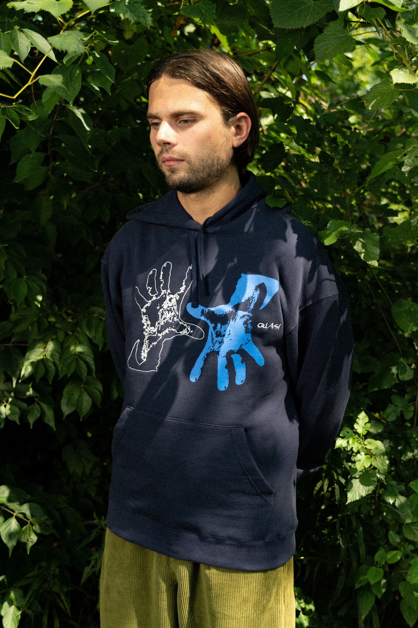 Quasi Reach Hoodie [Navy]