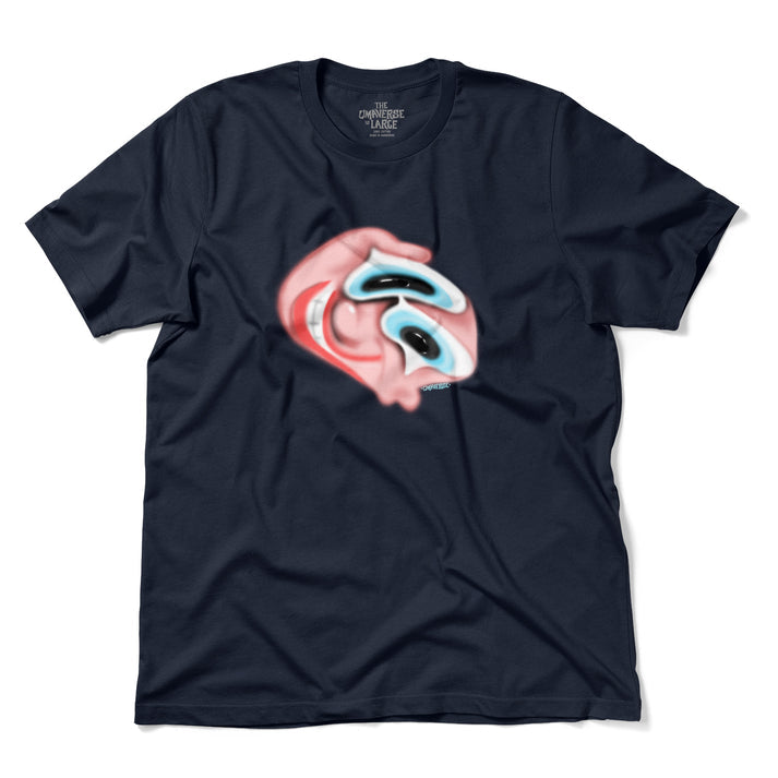 Umaverse Smile SS Tee - Navy